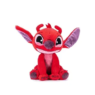 Simba Toys – Disney Lilo und Stitch Plüschfigur Leroy, ca. 25 cm – superweich zum Kuscheln – perfektes Geschenk für Disney Fans