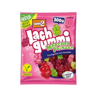 nimm2 Lachgummi Märchenprinzen - Vegane Fruchtgummis, 300 g
