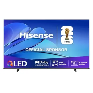 Hisense 75E7Q Fernseher, 75 Zoll, 4K UHD QLED, Smart TV, Game Mode, Dolby Vision, Sprachsteuerung [2025]