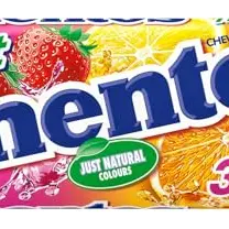 Mentos Frucht-Bonbons – Orange, Zitrone & Erdbeere, vegane Süßigkeiten (3 Rollen)