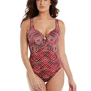 Miraclesuit Women's Babylon Criss Cross Escape Swimsuit 38