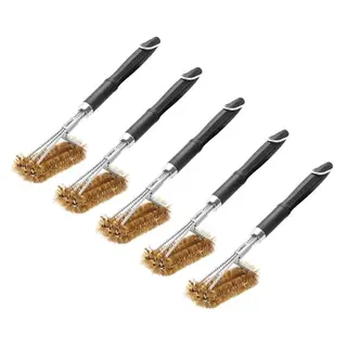 Grillfürst Premium Grillbürste mit Messingborsten, 45 cm – Reinigungsbürste für Grillroste