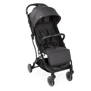 Chicco Trolley me Buggy mit Regenschutz und Tragegriff, schwarz, ab Geburt bis 15 kg