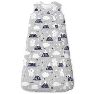 Yoofoss Baby Schlafsack Winter 2.5 Tog - 0-6 Monate Baumwolle für Jungen und Mädchen