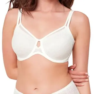 Triumph Damen Signature Sheer W01 EX BH, Ecru Weiß, 70D