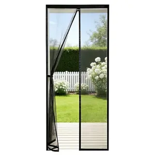 Sekey Insektenschutz Tür 90x210 cm Schwarz