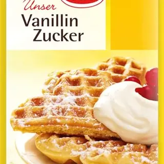 RUF Vanillinzucker, Aromazucker mit Vanillenote für Gebäck 10x8g