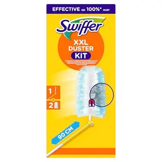 Swiffer Staubmagnet XXL Starter-Set (1 Griff + 2 Tücher) – Effektiv gegen Staub und Haare