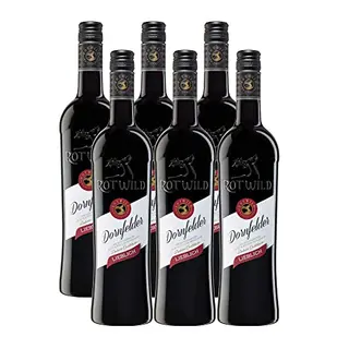 Rotwild Dornfelder QbA lieblich - 6 Flaschen à 0,75 l