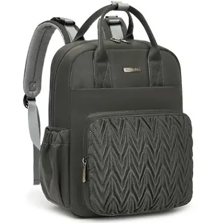 Stylischer Wickelrucksack mit Wickelunterlage für unterwegs - Gepolsterte Babytasche