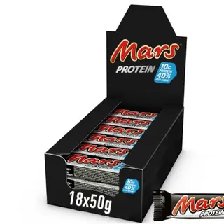 Mars Protein Schokolade Riegel – Fitness Snack, proteinreich, 18x50g
