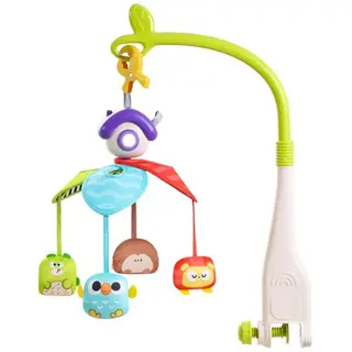 CUTE STONE Baby Mobile mit Musik und Licht, für Jungen und Mädchen ab 3 Monaten