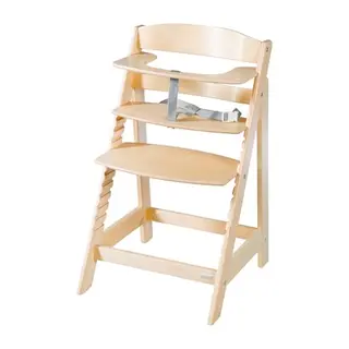 roba Babyhochstuhl Sit Up Flex - Mitwachsender Holzhochstuhl für 6 Monate bis 70 kg