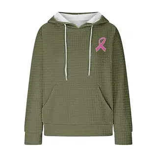 Damen Pullover für Herbst & Weihnachten, locker, langärmlig mit Kapuze, modischer Xmas Sweatshirt, lässig & bequem