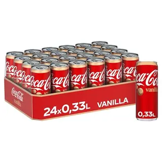 Coca-Cola Vanilla Getränk in 24 x 330 ml Dosen