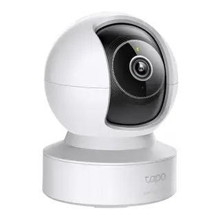 Tapo C232 360° WLAN-Überwachungskamera, 3K, Bewegungsverfolgung, Nachtsicht, Zwei-Wege-Audio, kompatibel mit Alexa & Google Assistant