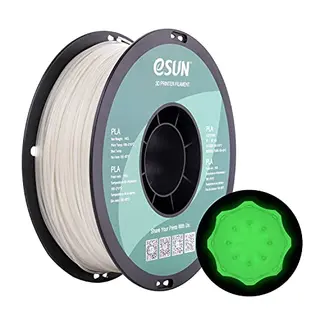 eSUN PLA Leuchtendes 3D Drucker Filament, Grün, 1 kg