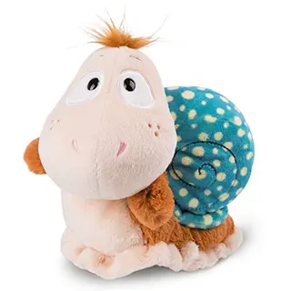 NICI Kuscheltier Schnecke 25 cm – Flauschiges Plüschtier zum Spielen & Kuscheln – Süßes Stofftier für Kinder
