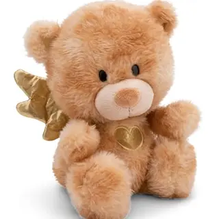 NICI La La Bearie Schutzengel Bär 28cm in Geschenkbox - Niedliches Kuscheltier für Schmusetierliebhaber