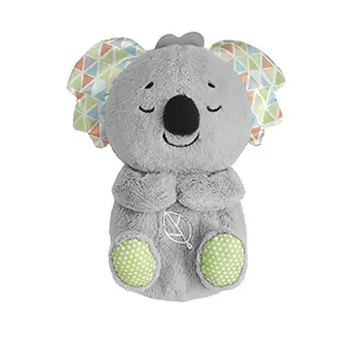 Fisher-Price Koala mit Musik, Licht & Atembewegungen, Kuscheltier, Nachtlicht für Babys (0+)