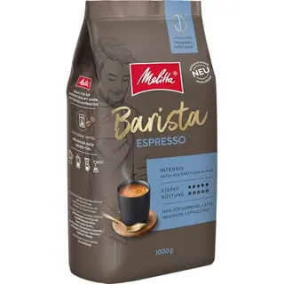 Melitta Barista Espresso Kaffeebohnen 1kg, Stärke 5/5
