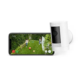 Ring Außenkamera Akku | Überwachungskamera mit 1080p HD, WLAN, witterungsbeständig - ideal für dein Zuhause