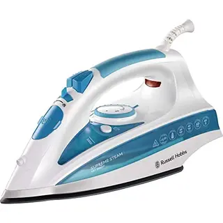 Russell Hobbs Dampfbügeleisen 2600W mit 300ml Wassertank, Keramiksohle und Selbstreinigungsfunktion