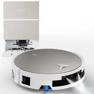ECOVACS X12 PRO Omni Saugroboter mit Wischfunktion, 22.000 Pa, PowerBoost, OZMO Roller 3.0, AIVI 3D 4.0 – Weiß