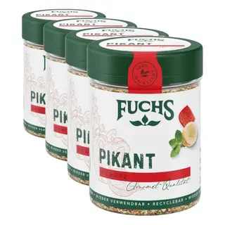 Fuchs Gewürze Pikantes Allround-Gewürz ohne Salz, 60 g in nachhaltiger Dose, ideal für Rührei oder Steak