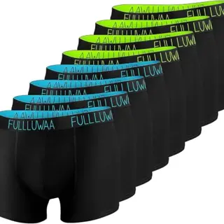 Fullluwaa Boxershorts Herren 8er Pack Baumwolle, Weich & Elastischer Bund
