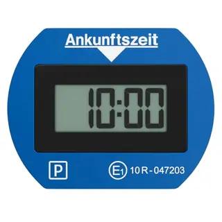 Needit elektronische Parkscheibe Park Lite – Digitale, automatische Parkuhr mit 2 Displays, langlebig und zuverlässig
