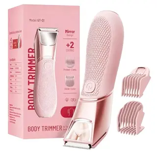Rasierer Damen Elektrisch Intimbereich mit Spiegel & LED