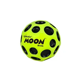 Waboba Moon Ball – Hochspringender Gummiball für Kinder – Leicht Greifbar, Gelb