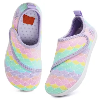 IceUnicorn Baby Barfussschuhe für Jungen und Mädchen - Regenbogen, 26EU Weit