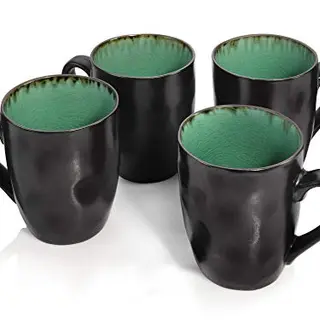 Sänger Kaffeebecher Set Palm Beach, 4-teilig, modern, 300ml