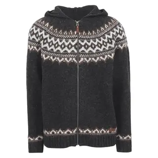 ICEWEAR Brynjudalur Woll-Cardigan mit Zip und Kapuze