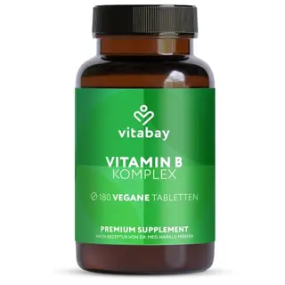 Vitabay Vitamin B Komplex – 180 Tabletten für 6 Monate