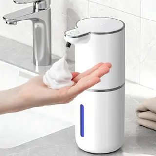 Automatischer Seifenspender 380ml - Wandmontage, USB Wiederaufladbar, IPX5 Wasserdicht für Bad & Küche