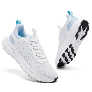 Herren Laufschuhe Sportschuhe Sneaker Freizeitschuhe Outdoor Mesh Weiß Size 40
