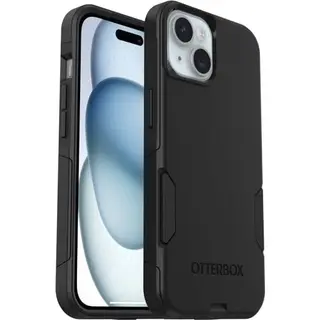 OtterBox Commuter Hülle für iPhone 17e, 16e, 15, 14, 13 – Sturzsicher, Schwarz, Militärstandard