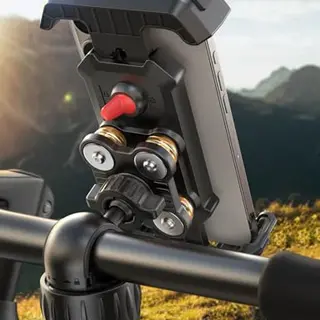 JOYROOM 2026 Fahrrad-Handyhalterung mit Vibrationsdämpfung für Handy, Motorrad