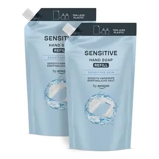 Amazon Sensitive Handseife Nachfüllpack, 2 x 1000 ml