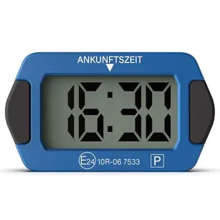 Parkturon PT03 Mini Elektronische Parkscheibe mit Zulassung, automatische digitale Parkuhr, kompakt & leicht ablesbar