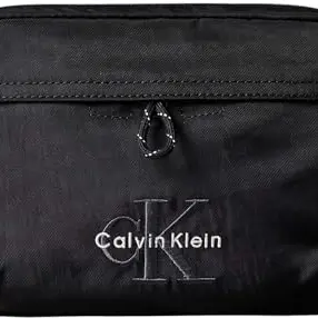 Calvin Klein Herren Umhängetasche Bold Camera Bag, Schwarz