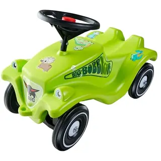 Big Bobby Car Classic Dino - Rutschauto für Kinder ab 1 Jahr im bunten Dino-Design, grün
