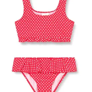 Playshoes Badeanzug für Mädchen, Punkte, 122-128