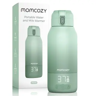Momcozy MW05 Tragbarer Flaschenwärmer für Baby, 500ml, 24x Nutzung, TÜV-CE zertifiziert, schnell in 3 Minuten