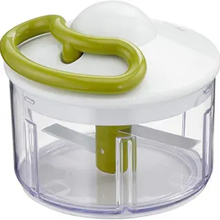 Tefal Zerkleinerer K13304 | Handbetrieben | 500 ml | Für Gemüse, Obst und Nüsse | Weiß/Grün