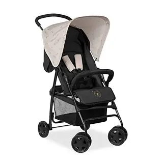 Hauck Buggy Sport - Ultra Leicht, für Kinder bis 15 kg, Zusammenklappbar mit Liegefunktion, Großer Korb (Disney Pooh Rainbow Beige)