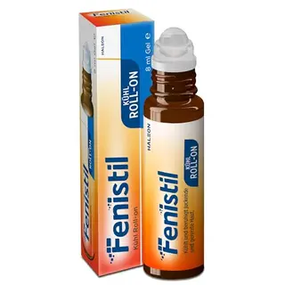Fenistil Kühl Roll-on, 8 ml – Beruhigt gereizte und juckende Haut, z.B. bei Mücken- und Insektenstichen